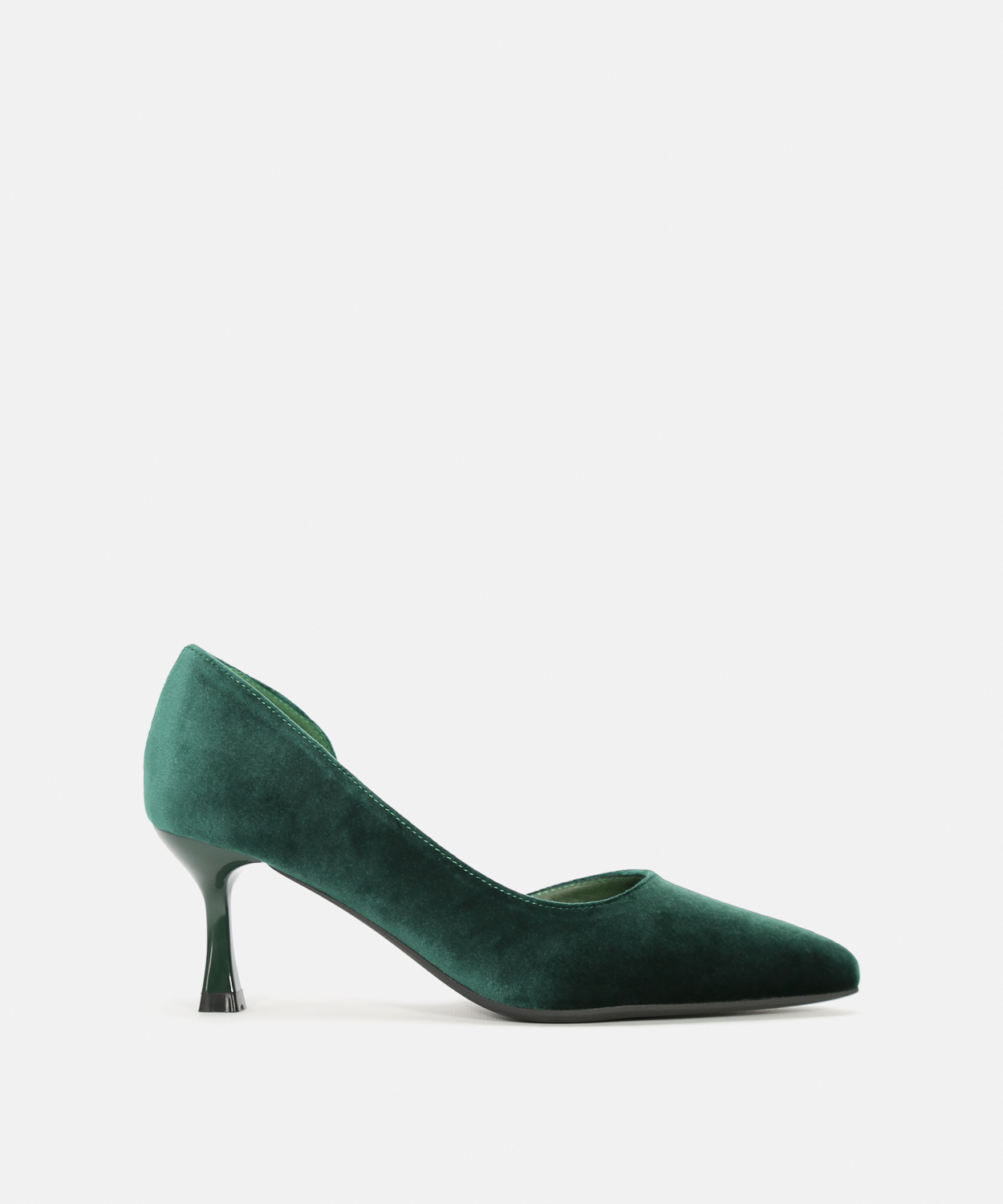 Zapatos sal&oacute;n abertura lateral image number null